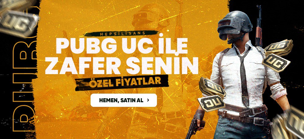 Pubg Mobile UC Satin Al - Hepsilisans